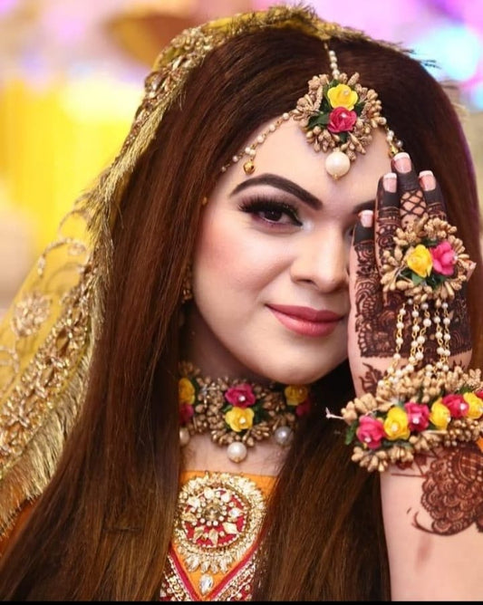 mehndi floral jewelry