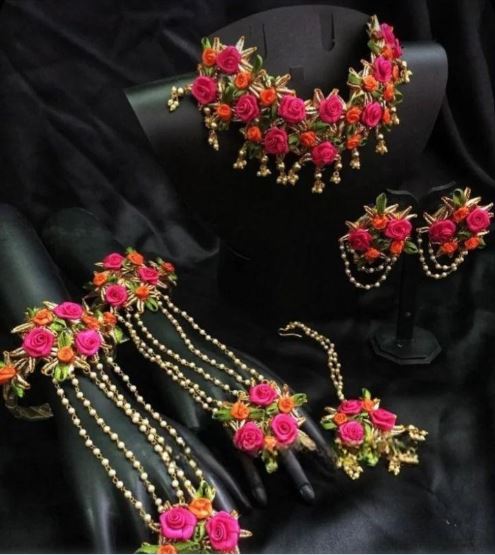 Gota Jewellery Set, Gota Jewellery for Mehndi